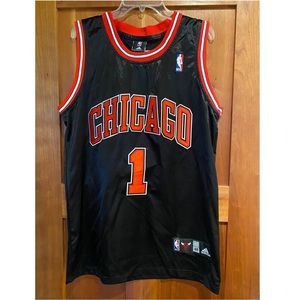Adidas Derrick Rose Chicago Bulls Stitched Jersey, Mens Size 48